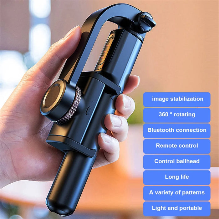 Cloud Shadow 4 WS-19017-1 Portable Bluetooth-compatible Remote Control Single Axis Phone Holder Stabilizer Extendable Tripod Live Streaming Selfie Stick - 4