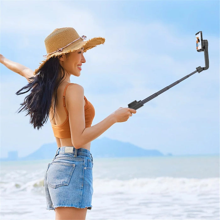 DISPHO WS-21006 Mini Retractable Tripod Bluetooth-compatible Remote Control Stabilizer Portable Adjustable Selfie Stick for Live-stream Photography - 3