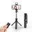 S03-S For Live Broadcast Bluetooth-compatible Selfie Stick Telescopic Handheld Monopod + Hidden Tripod with Fill Light - 1