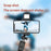 S03-S For Live Broadcast Bluetooth-compatible Selfie Stick Telescopic Handheld Monopod + Hidden Tripod with Fill Light - 6