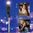 S05-S 2 in 1 Bluetooth-compatible Selfie Stick Built-in Remote Control Folding Tripod with Fill Light for Vlogging Photography - 2
