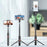 XYK-403B Portable Telescopic Tripod Handheld Selfie Stick Bluetooth-compatible Monopod with Built-in Remote Control - Black/Red - 3