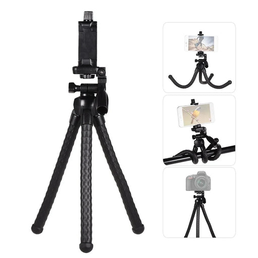 YUNTENG 3280 Flexible Octopus Tripod with 1/4 inch Screw Digital Camera Smart Phone Holder Stand - 1