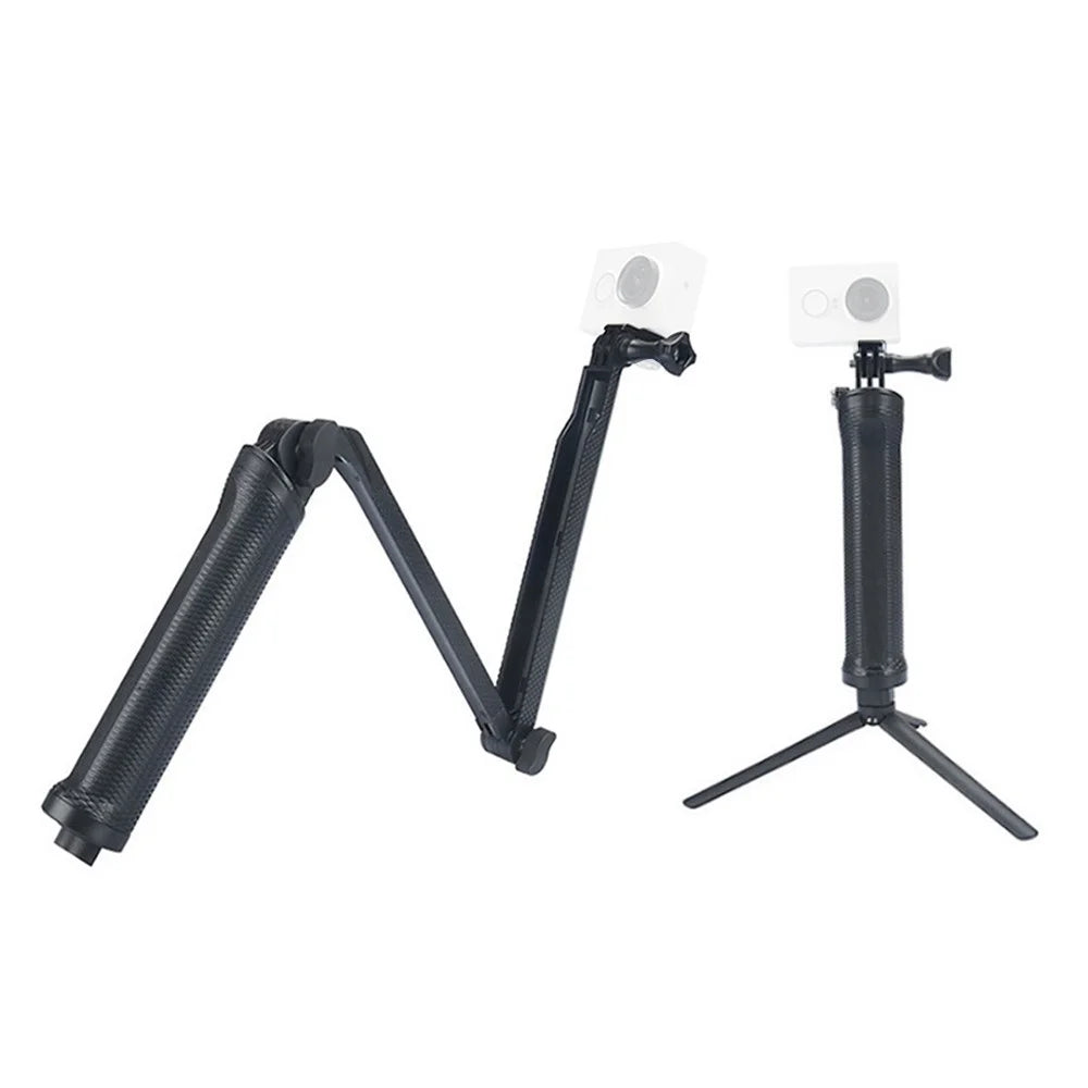 X-119-1 For GoPro 3-Way Foldable Pole Monopod Camera Tripod Stand Holder Extendable Arm Mount - 1