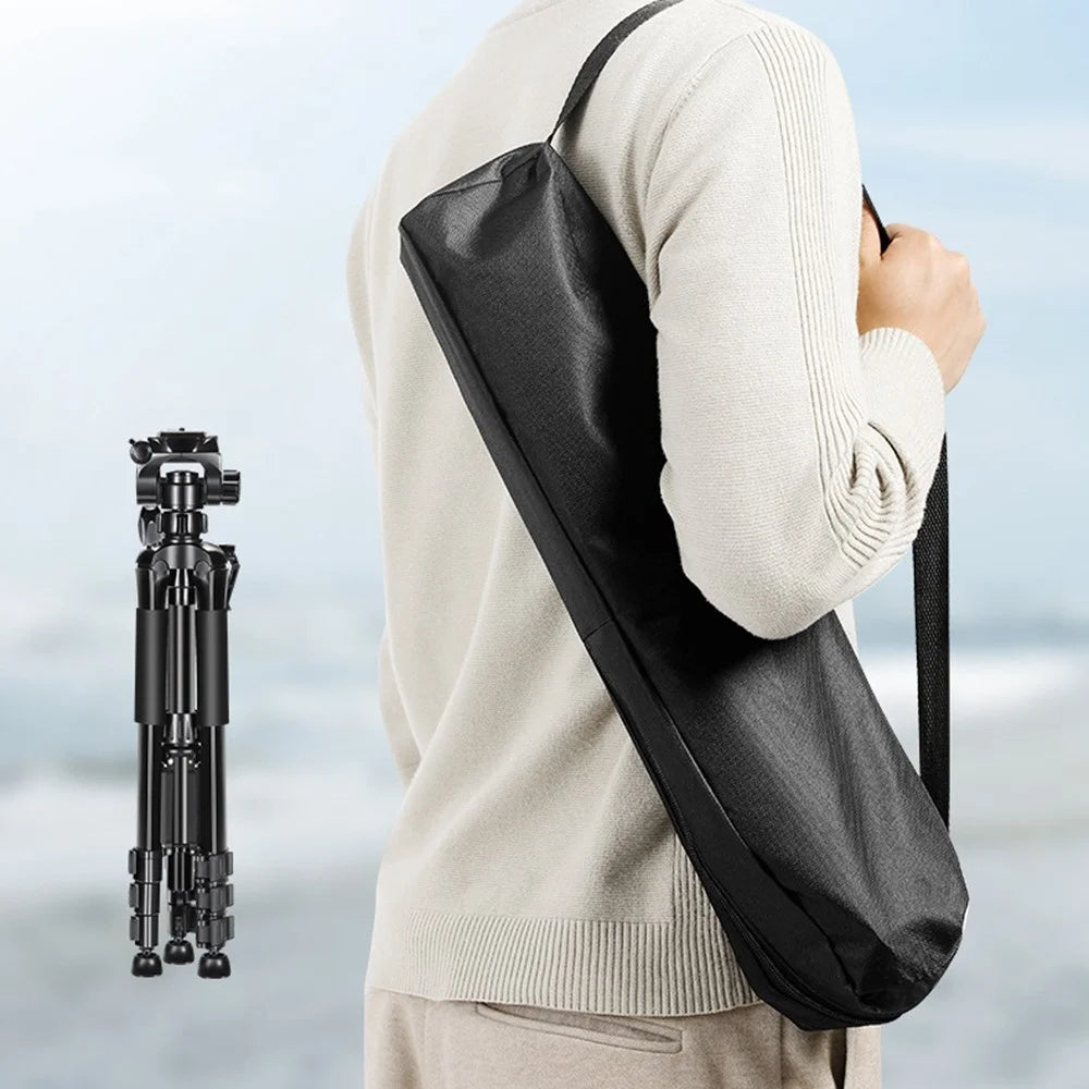 SOMITA ST-666 for Canon/Nikon/Sony DSLR Camera Phone Holder Portable Retractable Tripod Stand (Remote Control Not included) - 6