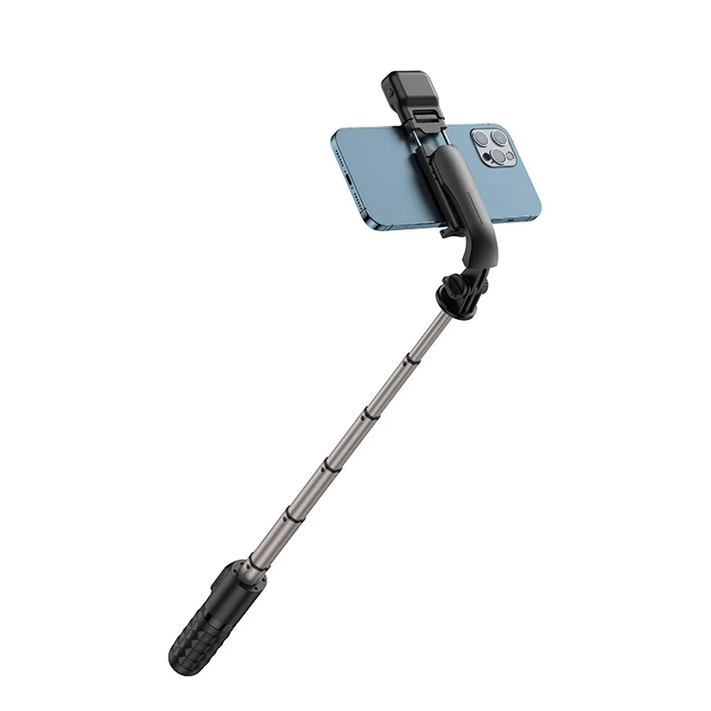MCDODO MDD SS-1781 Aluminum Alloy Extendable Rod Selfie Stick Bluetooth-compatible Remote Control Tripod with Single Fill Light - Black - 5
