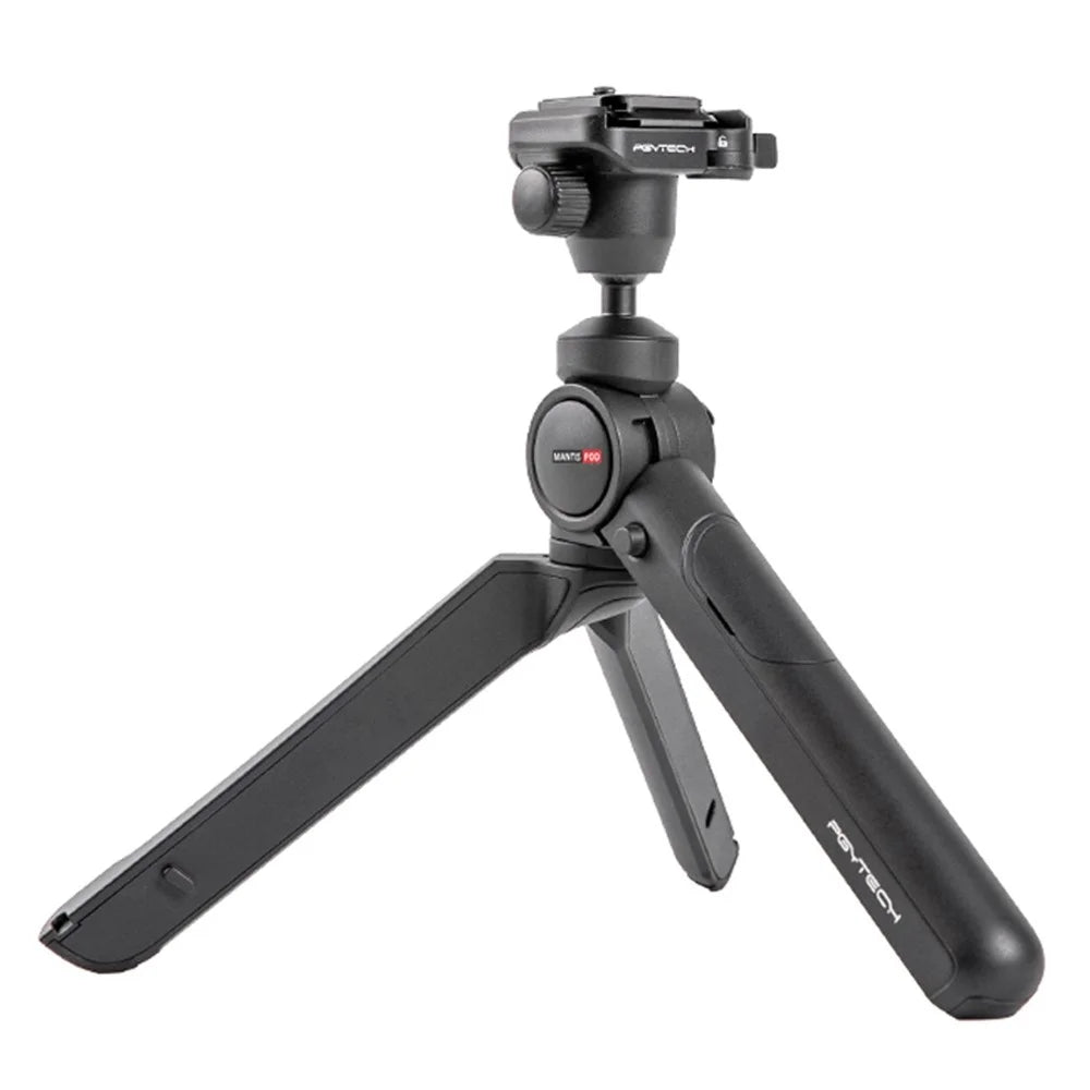 PGYTECH Mantispod Vlogging Tripod Mini Flexible Tripod with Panoramic Ball Head Action Camera Accessory - Black - 1