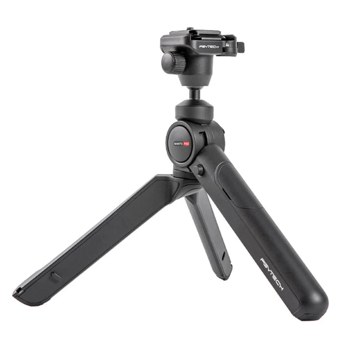 PGYTECH Mantispod Vlogging Tripod Mini Flexible Tripod with Panoramic Ball Head Action Camera Accessory - Black - 1