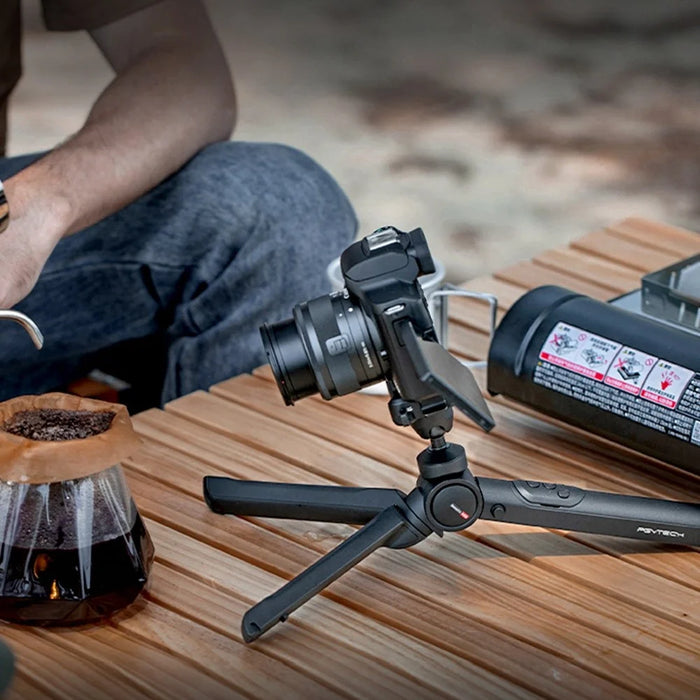 PGYTECH Mantispod Vlogging Tripod Mini Flexible Tripod with Panoramic Ball Head Action Camera Accessory - Black - 3