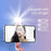 Z8S 103cm 2 in 1 Telescopic Wireless Bluetooth-compatible Selfie Stick Remote Control Folding Tripod with Fill Light - Pink - 7