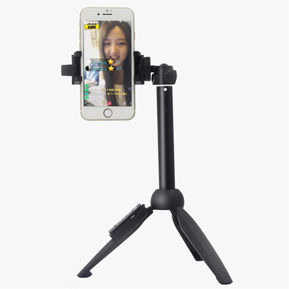 YT-9928 Portable Telescopic Selfie Stick Tripod 3.5-6.8 inch Phone Holder Stand Bluetooth-compatible Remote Control Photography Tripod - 2
