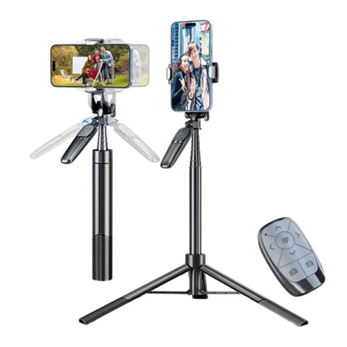 PIXEL ST2 1.6m Outdoor Folding Anti-Shake Selfie Stick Portable Cell Phone RC Gimbal Tripod Stand with Bluetooth-compatible Remote Control - 1