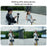 YESIDO SF17 Multifunctional Tripod Selfie Stick for Cell Phones, Camera Retractable Metal Tripod Stand - 3