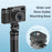 C05 Dual Fill Light Handheld Stabilizer Tripod Stand Floor Standing Adjustable Bluetooth-compatible Selfie Stick for Cell Phone Live Streaming - 5