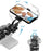 C05 Dual Fill Light Handheld Stabilizer Tripod Stand Floor Standing Adjustable Bluetooth-compatible Selfie Stick for Cell Phone Live Streaming - 6