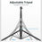 C05 Dual Fill Light Handheld Stabilizer Tripod Stand Floor Standing Adjustable Bluetooth-compatible Selfie Stick for Cell Phone Live Streaming - 7