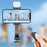 C01S Detachable Desktop Tripod Stand Multifunctional Portable Bluetooth-compatible Selfie Stick with Single Fill Light - 4