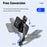 C01S Detachable Desktop Tripod Stand Multifunctional Portable Bluetooth-compatible Selfie Stick with Single Fill Light - 5