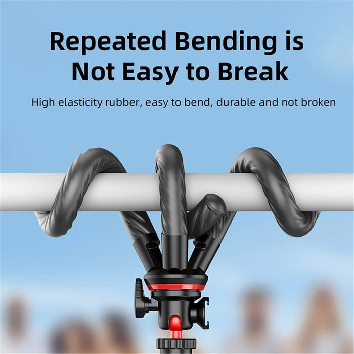 C02 Flexible Octopus Tripod Bracket with 1 / 4 Screw + Detachable Phone Holder for Live Streaming - 6