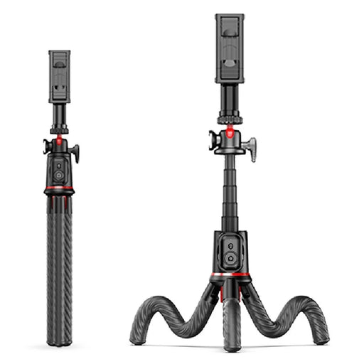 C03 2-in-1 Flexible Octopus Tripod Bracket Bluetooth Selfie Stick with Detachable Phone Holder - 2