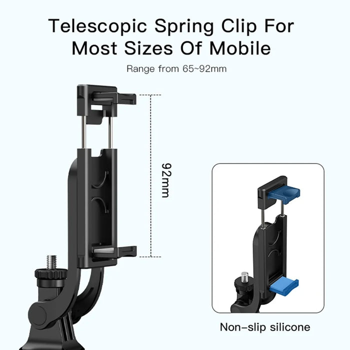 YESIDO SF13 2-in-1 Max 158cm Telescopic Wireless Bluetooth-compatible Selfie Stick Tripod Stand - 6