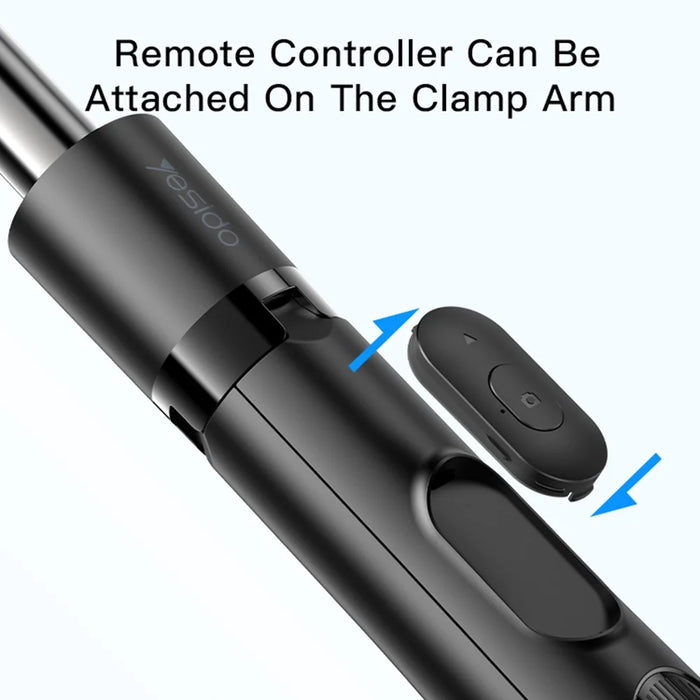 YESIDO SF13 2-in-1 Max 158cm Telescopic Wireless Bluetooth-compatible Selfie Stick Tripod Stand - 7