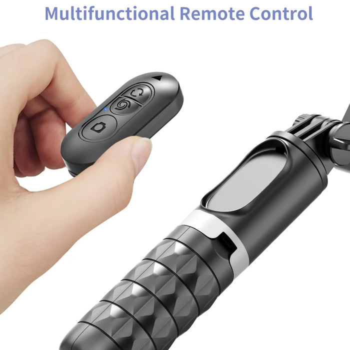 Q18 Single-Axis Gimbal Selfie Stick Tripod Stand Panoramic Follow Shot Anti-Shake Handheld Gimbal Stabilizer - 7