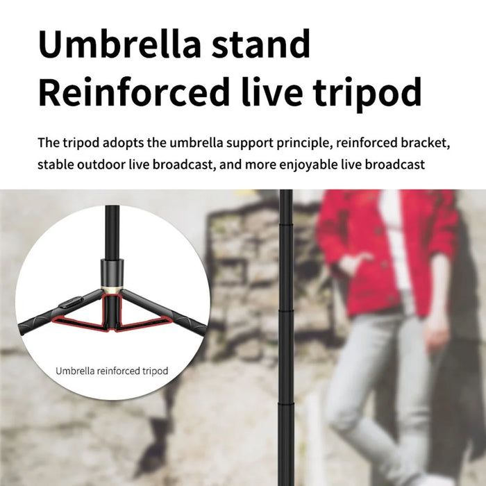 Q16 Aluminum Alloy Rod Bluetooth Selfie Stick 1560mm Telescopic Tripod Stand with Remote Control - 4