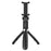 L01 Mini Tripod Stand Phone Clip Holder Extendable Selfie Stick with Bluetooth-compatible Remote Control - Black - 3
