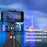 L01 Mini Tripod Stand Phone Clip Holder Extendable Selfie Stick with Bluetooth-compatible Remote Control - Black - 4