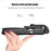 L01 Mini Tripod Stand Phone Clip Holder Extendable Selfie Stick with Bluetooth-compatible Remote Control - Black - 5