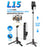 L15 Portable Fill Light Selfie Stick Wireless Bluetooth-compatible Remote Control Tripod Stand for 8-Pin Android Cell Phones - 2