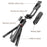 L15 Portable Fill Light Selfie Stick Wireless Bluetooth-compatible Remote Control Tripod Stand for 8-Pin Android Cell Phones - 6