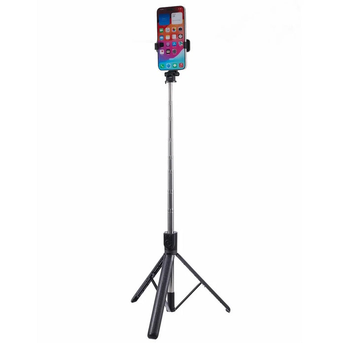 Z16 175CM Selfie Stick Cell Phone Clip Mount Tripod Stand with Bluetooth-compatible Remote Shutter - Black - 2