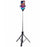 Z16S Tripod Stand Phone Clip Fill Light Design 175CM Selfie Stick with Bluetooth-compatible Remote Shutter - Black - 2