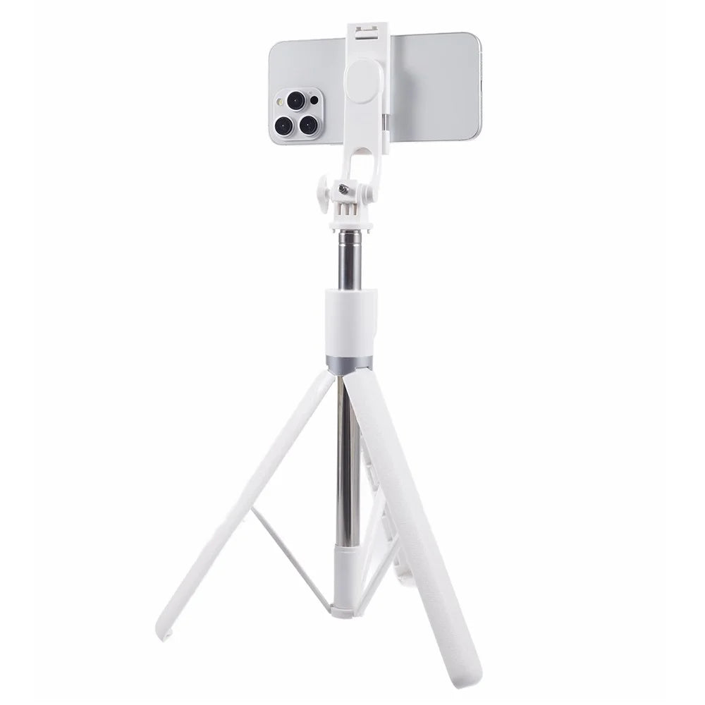 Z17 175cm Wireless Bluetooth-compatible Extendable Selfie Stick Tripod Stand with Remote Control - White - 3