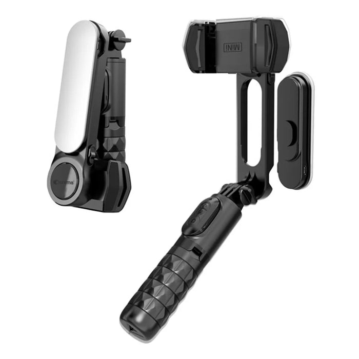 DEVIA Gimbal Stabilizer with Extendable Selfie Stick Tripod Handheld Phone Video Stabilizer for Video Recording Vlog - 1