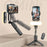 DEVIA Gimbal Stabilizer with Extendable Selfie Stick Tripod Handheld Phone Video Stabilizer for Video Recording Vlog - 2