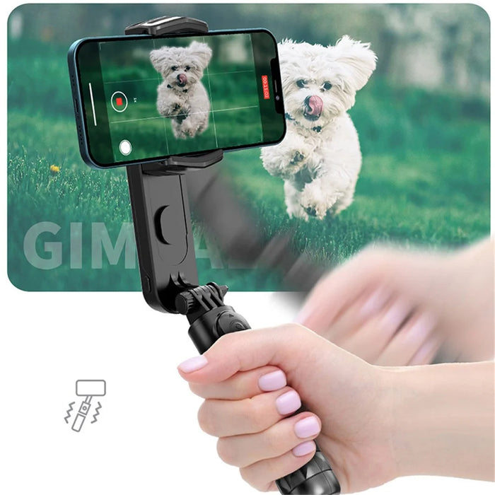 DEVIA Gimbal Stabilizer with Extendable Selfie Stick Tripod Handheld Phone Video Stabilizer for Video Recording Vlog - 3