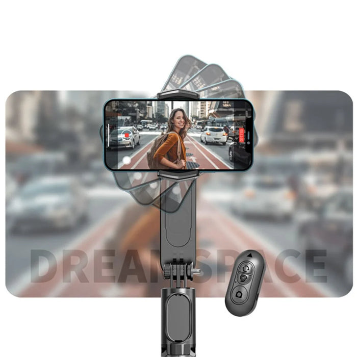 DEVIA Gimbal Stabilizer with Extendable Selfie Stick Tripod Handheld Phone Video Stabilizer for Video Recording Vlog - 4