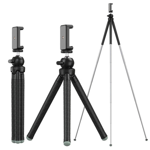 APEXEL APL-JJ09 For GoPro Portable Vlogging Camera Mount Tripod Stand Holder - 1