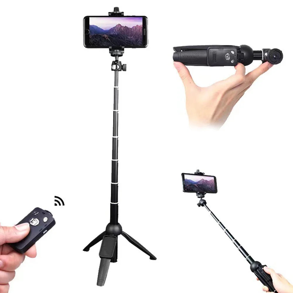 YUNTENG YT-9928 Selfie Stick Bluetooth-compatible Remote Design Tripod Stand Phone Clip Holder - 2