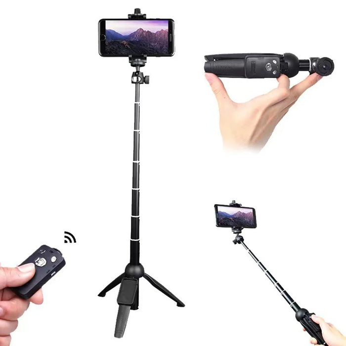YUNTENG YT-9928 Selfie Stick Bluetooth-compatible Remote Design Tripod Stand Phone Clip Holder - 2
