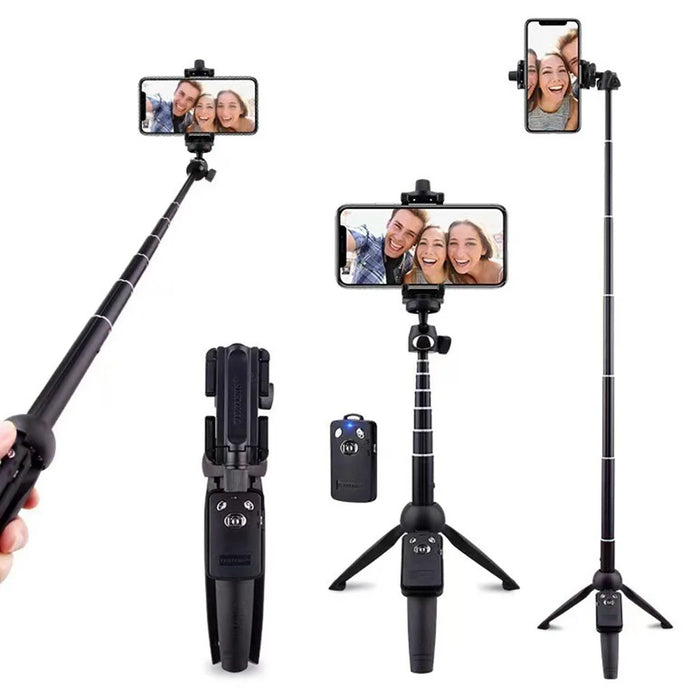 YUNTENG YT-9928 Selfie Stick Bluetooth-compatible Remote Design Tripod Stand Phone Clip Holder - 3