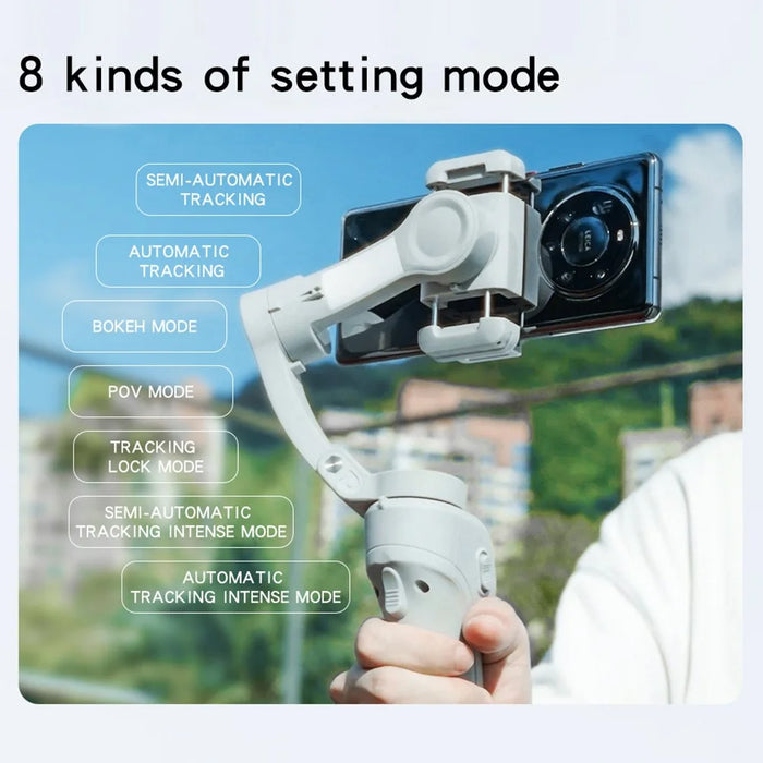 YESIDO SF18 3-Axis Smartphone Holder Gimbal Stabilizer Face Tracking Selfie Stick - 3
