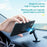 BASEUS Universal Phone Ring Holder Stand Phone Finger Kickstand Grip - Black - 6