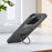 360° Strong Magnetic Rotating Stand Angle Adjustable Phone Holder Detachable - Grey - 2