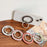Phone Ring Kickstand Magnetic Glitter Ring Holder Zinc Alloy 360 Rotating Phone Gript - Glitter Black - 5