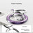 Tri-fold Phone Ring Kickstand Magnetic Ultra-thin Shiny Alloy Finger Ring Holder - Purple - 5
