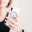 Glitter Magnetic Ring Holder Stand 360° Rotating Phone Grip Finger Ring Kickstand - Gold - 5